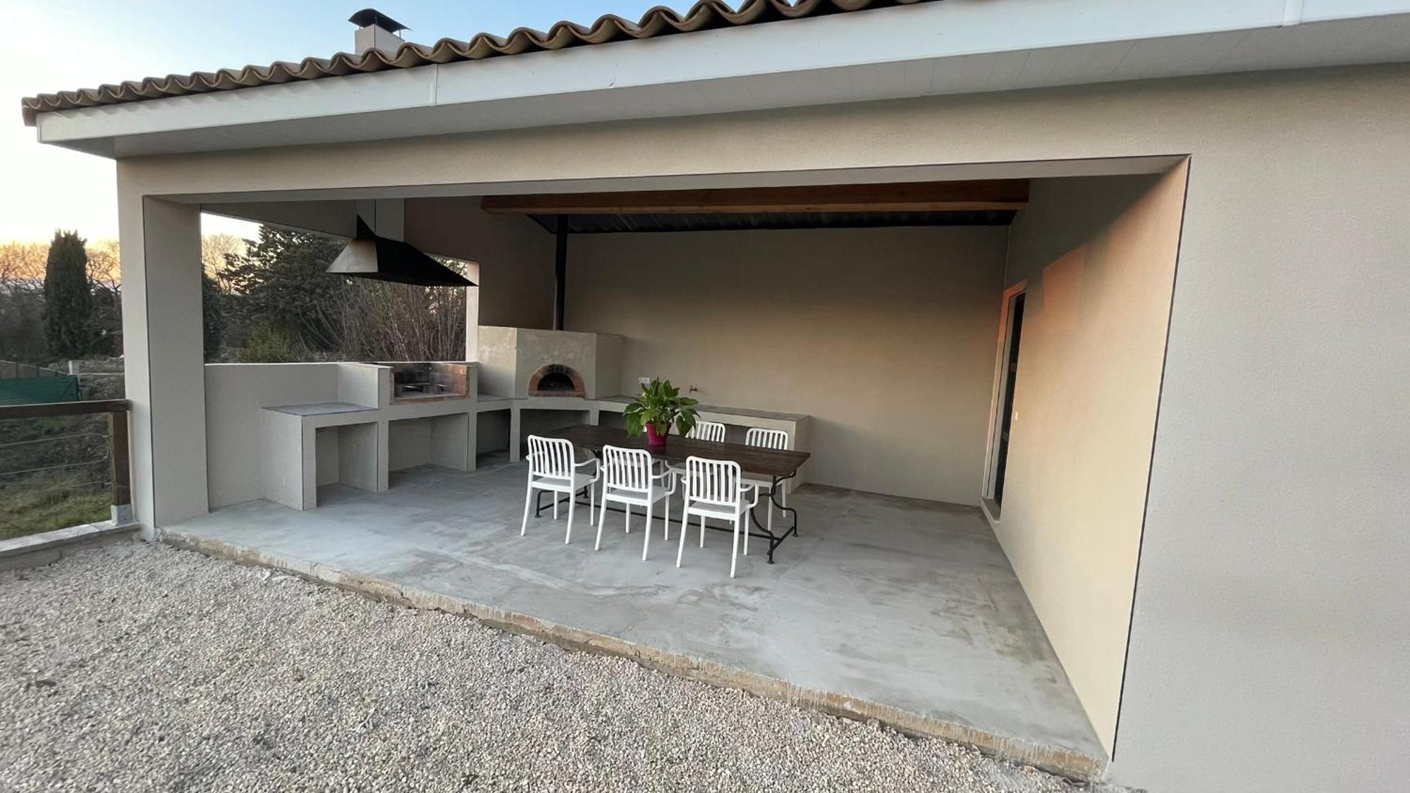 Maison Contemporaine Saint-Privat-de-Champclos Eksteriør bilde