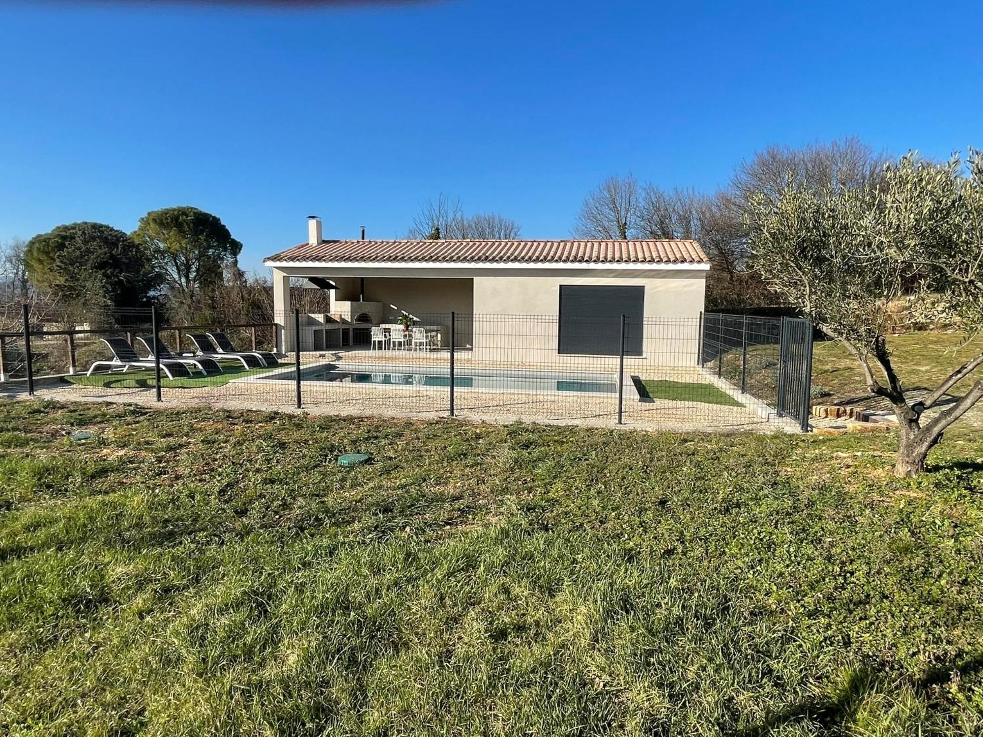 Maison Contemporaine Saint-Privat-de-Champclos Eksteriør bilde